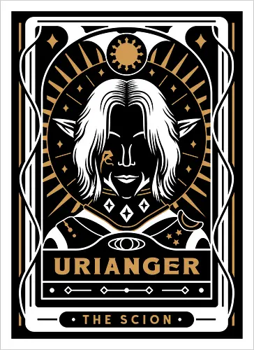 Urianger Tarot Card