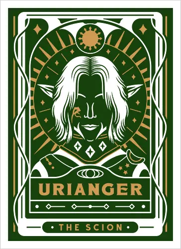 Urianger Tarot Card