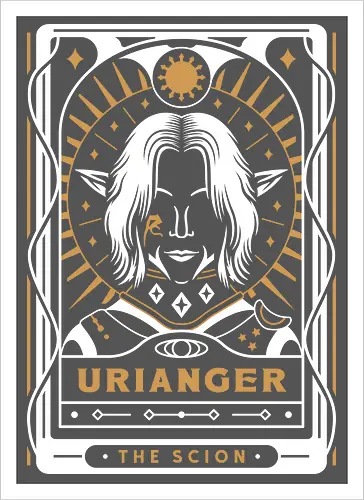 Urianger Tarot Card