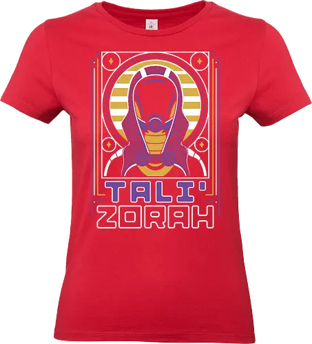 Tali Zorah Aesthetic - mass effect, n7, commander shepard, spectre, ssv normandy, video game, gaming, gamer, urdnot wrex, mordin solus, jaal ama darav, liara t soni, systems alliance, garrus vakarian, tali zorah - Standard T-Shirt (Women)