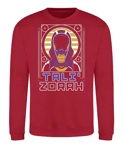 Tali Zorah Aesthetic - mass effect, n7, commander shepard, spectre, ssv normandy, video game, gaming, gamer, urdnot wrex, mordin solus, jaal ama darav, liara t soni, systems alliance, garrus vakarian, tali zorah - Sweatshirt