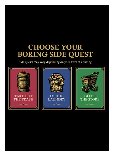 Choose Your Boring Side Quest 
