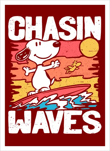 Beagle Summer Surf