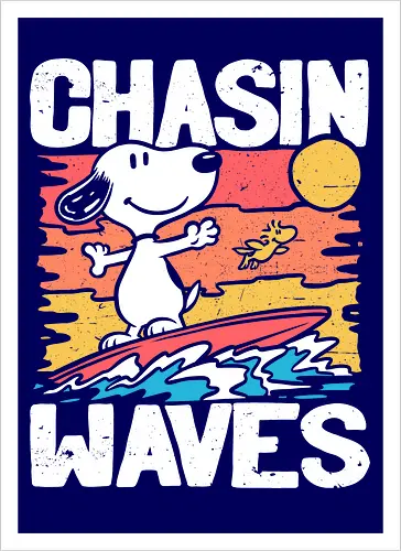 Beagle Summer Surf
