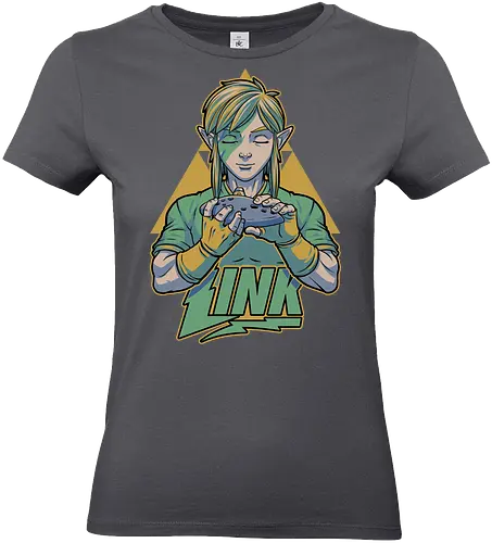 Glam Rock Elf - video game, rpg, fantasy adventure, elf, classic, music, rock and roll, ocarina - Standard T-Shirt (Women)
