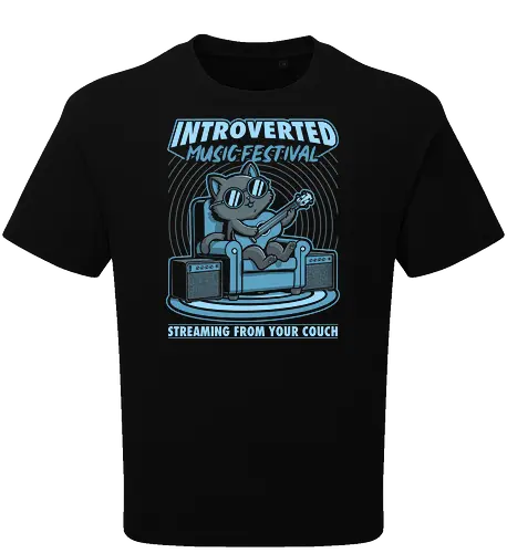 Introverted Music Cat