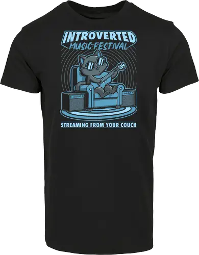 Introverted Music Cat