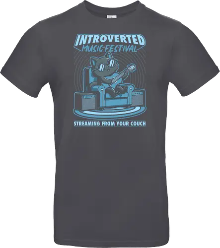 Introverted Music Cat