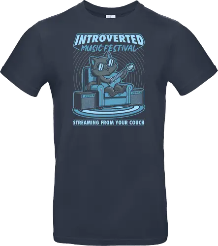 Introverted Music Cat