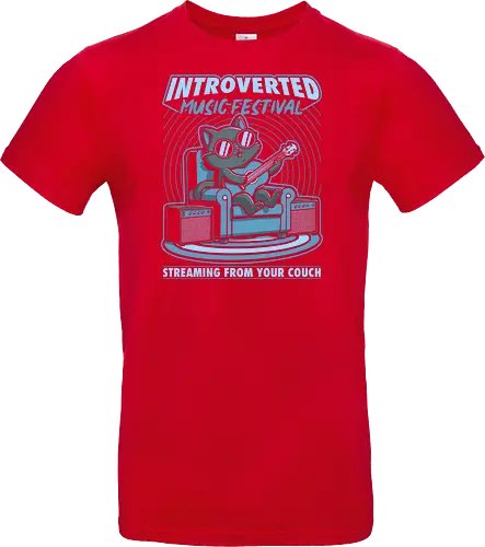 Introverted Music Cat