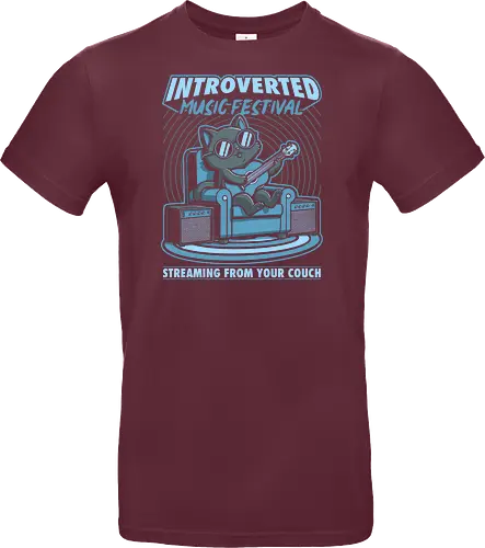 Introverted Music Cat