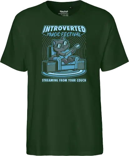 Introverted Music Cat