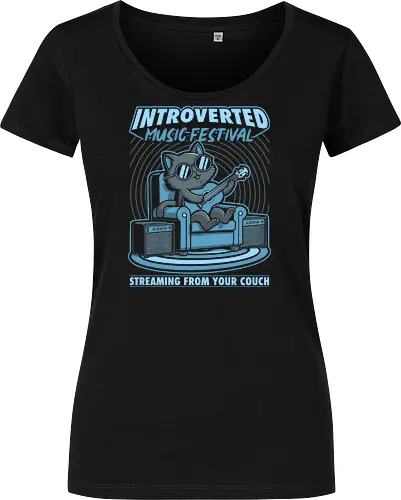 Introverted Music Cat