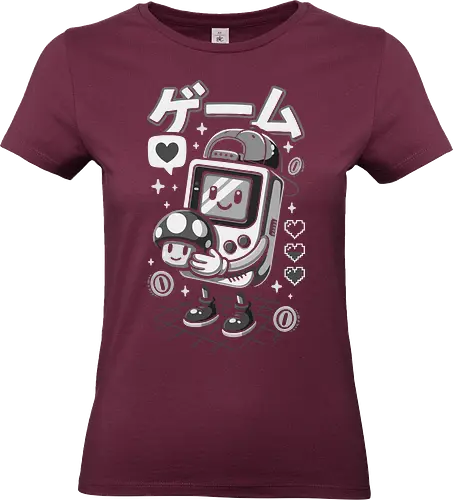 Lustiges süßes Retro-Gaming - Alt - Ästhetik, süß, lustig, lustiges T-Shirt, Gamer, Geek, Illustration, Japan, kawaii, Old School, Popkultur, Retro, Retro-Gamer, Retro-Gaming, Videospiel, lm2kone - Standard T-Shirt (Women)