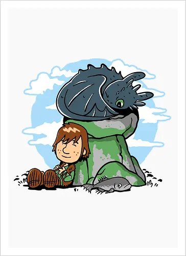 Relax with my dragon