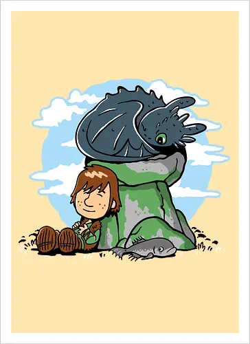 Relax with my dragon