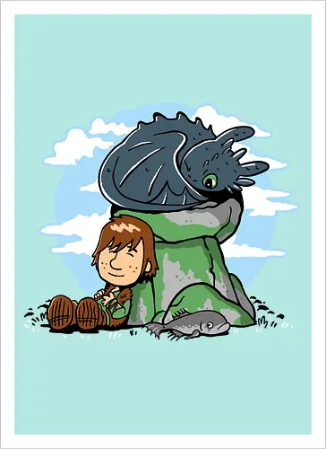 Relax with my dragon