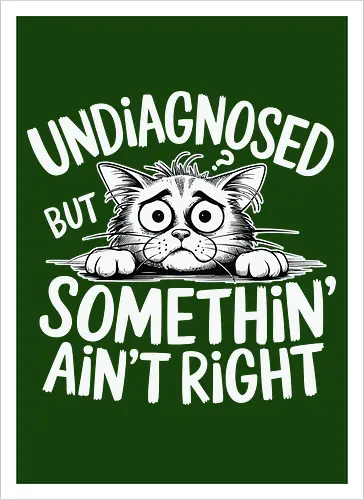 Undiagnosed but something' ain't right
