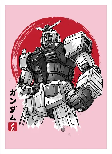 Gundam sumi e