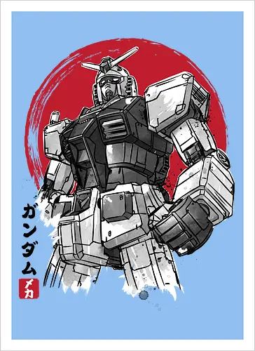 Gundam sumi e