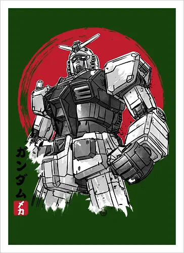 Gundam sumi e