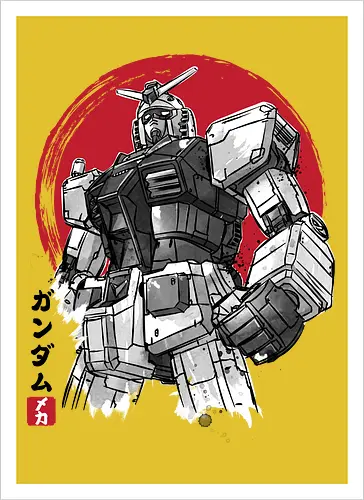 Gundam sumi e