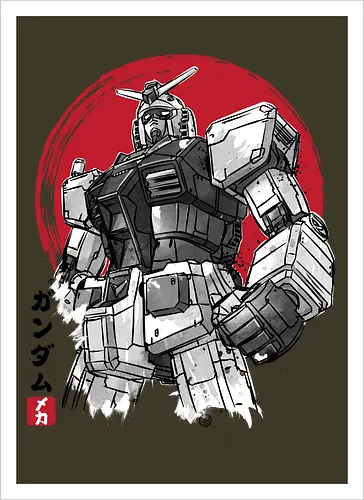 Gundam sumi e
