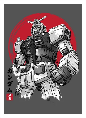 Gundam sumi e