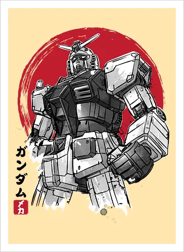 Gundam sumi e