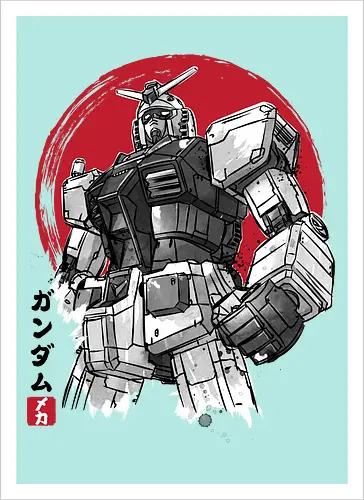 Gundam sumi e