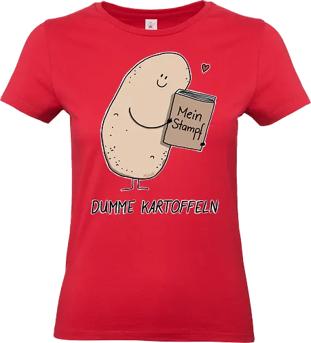 Dumme Kartoffeln - Mein Stampf - Kartoffeln, Rechtsextremismus, Mein Stampf, Menze, Cartoostrophal, gegen Rechts, Antifaschismus - Standard T-Shirt (Women)