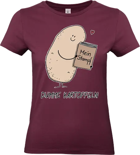Dumme Kartoffeln - Mein Stampf - Kartoffeln, Rechtsextremismus, Mein Stampf, Menze, Cartoostrophal, gegen Rechts, Antifaschismus - Standard T-Shirt (Women)