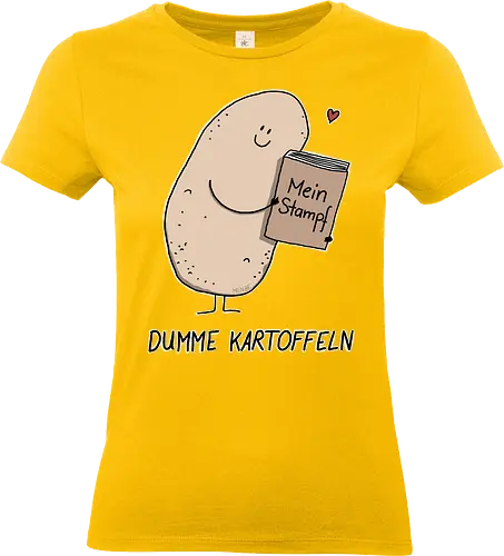 Dumme Kartoffeln - Mein Stampf - Kartoffeln, Rechtsextremismus, Mein Stampf, Menze, Cartoostrophal, gegen Rechts, Antifaschismus - Standard T-Shirt (Women)