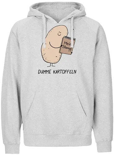 Dumme Kartoffeln - Mein Stampf - Kartoffeln, Rechtsextremismus, Mein Stampf, Menze, Cartoostrophal, gegen Rechts, Antifaschismus - Fairtrade Hoodie