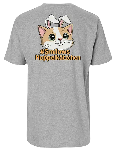 #Hoppelkätzchen - Twitch, Streamer, Katze, Smilow - Fairtrade T-Shirt