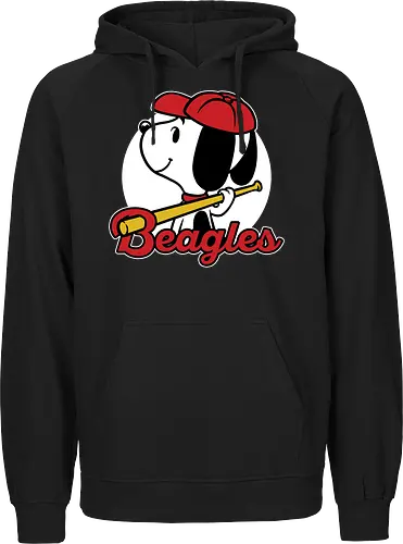 Comic Beagle Baseball 