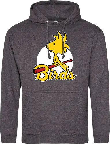 Comic Yellow Bird Baseball 