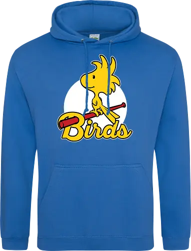 Comic Yellow Bird Baseball 