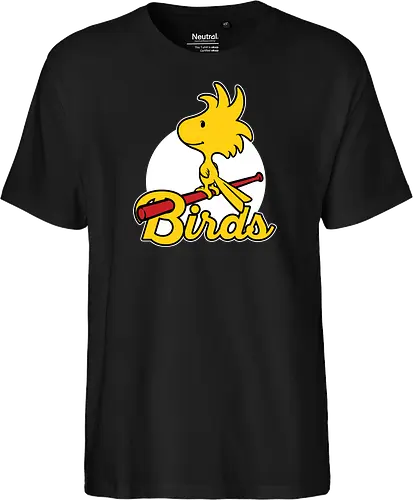 Comic Yellow Bird Baseball 