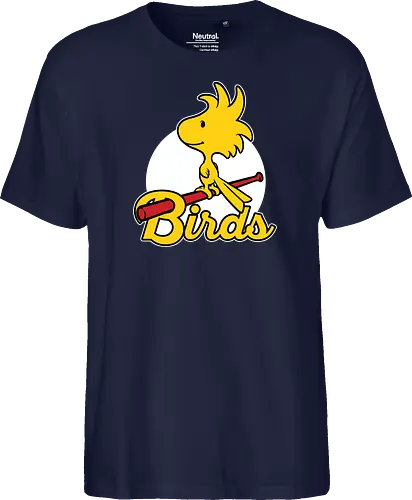Comic Yellow Bird Baseball 
