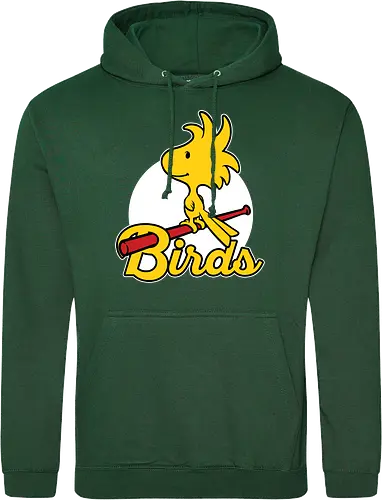 Comic Yellow Bird Baseball 