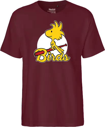 Comic Yellow Bird Baseball 