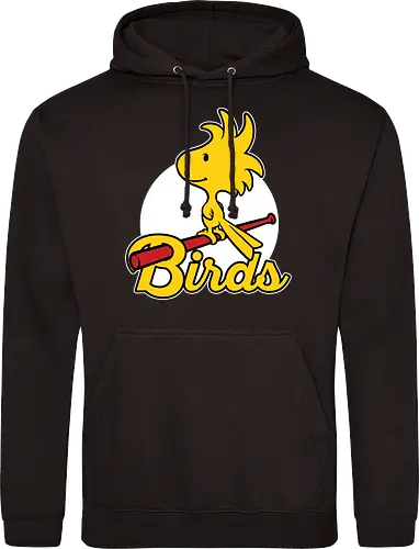 Comic Yellow Bird Baseball 