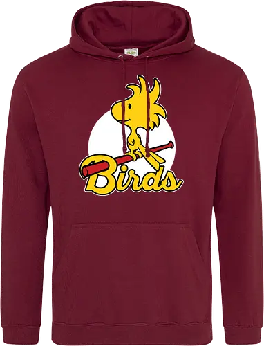 Comic Yellow Bird Baseball 