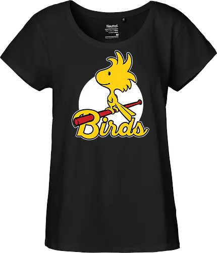 Comic Yellow Bird Baseball 