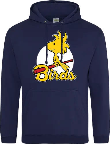 Comic Yellow Bird Baseball 