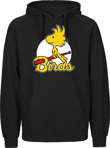 Comic Yellow Bird Baseball 