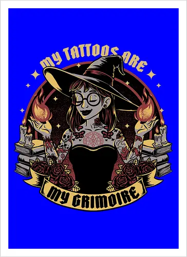 Witch Tattoo Grimoire