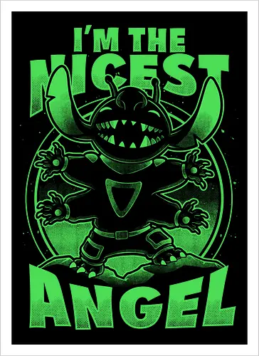 Cute Alien Nice Angel