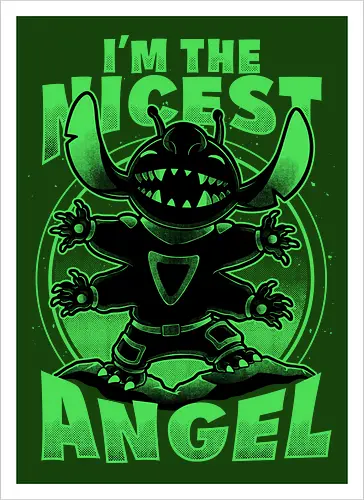 Cute Alien Nice Angel